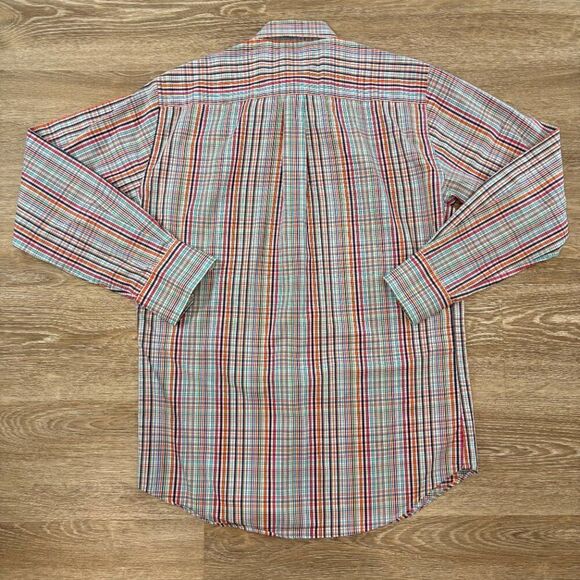 Peter Millar Mens Tailored Fit Brighton Cotton Sport Shirt - NAVY - Picture 7 of 9